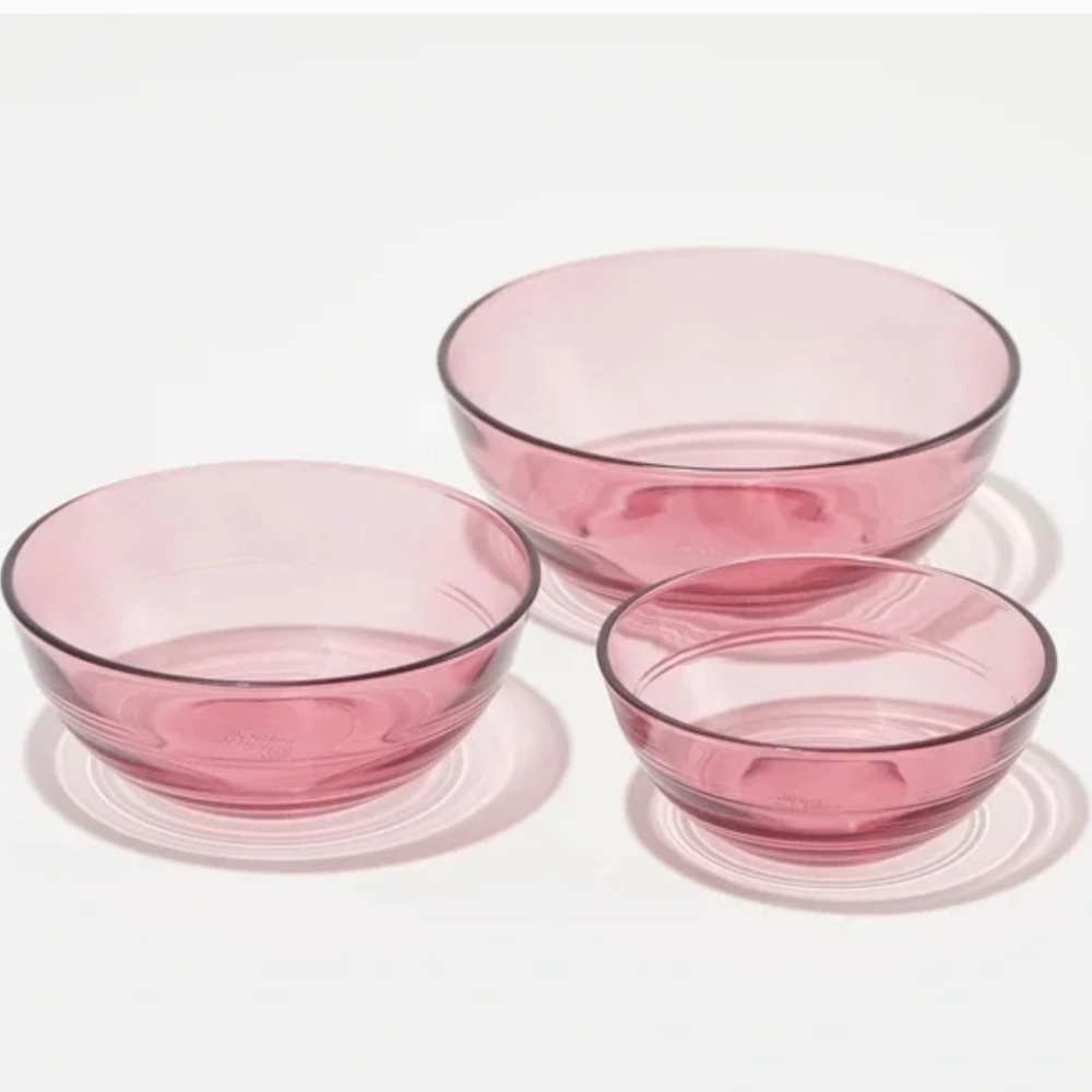 Social Studies mauve nesting bowls